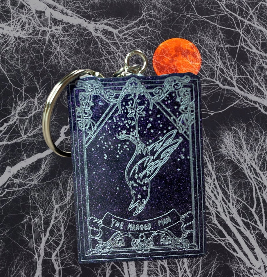Small Tarot Card Keychain