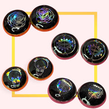 Load image into Gallery viewer, Holographic Round Earrings

