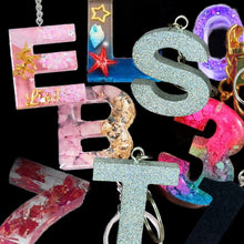 Load image into Gallery viewer, Letter &amp; Number Keychains &amp; Custom Order
