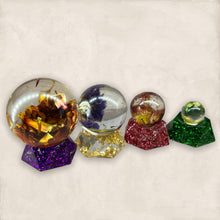 Load image into Gallery viewer, Crystal Ball, Sphere, Paperweight, Art, Custom
