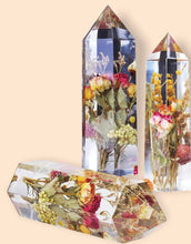 Load image into Gallery viewer, Crystal Tower, Paperweight, Resin Art, Custom
