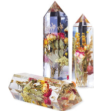 Load image into Gallery viewer, Crystal Tower, Paperweight, Resin Art, Custom
