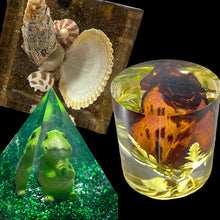 Load image into Gallery viewer, Cube, Pyramid &amp; Cylinder Art / Preservation / Paper Weight
