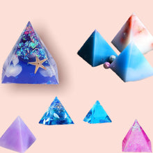Load image into Gallery viewer, Pyramid, Triangle, Paperweight, Art, Custom
