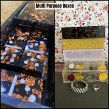 Load image into Gallery viewer, Small Box - for Dominos, Trinkets, Stash, or Jewelry Box - Custom Order
