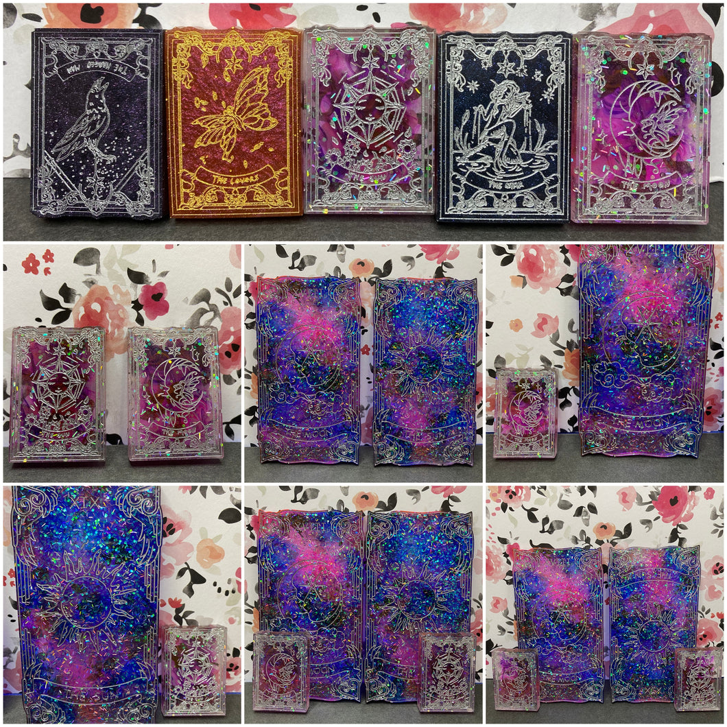 Large Resin Tarot Card Custom Order