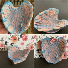 Load image into Gallery viewer, Large or Small Wings Jewelry Dish / Memorial Keepsake Dish Custom Order
