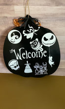 Load and play video in Gallery viewer, Double sided unWelcome Sign for Halloween &amp; Welcome Fall
