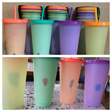 Load image into Gallery viewer, Cold Cups - Starbucks Cups - Color Changing Cups Custom Order
