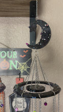 Load and play video in Gallery viewer, Galaxy Moon &amp; Sun Wind Chime/Sun Catcher

