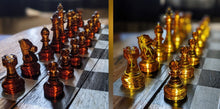 Load image into Gallery viewer, Chess Pieces 3 Sizes - Checkers Pieces 2 Sizes - Custom Order Resin
