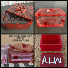 Load image into Gallery viewer, Jewelry Trinket Box Large Custom Order
