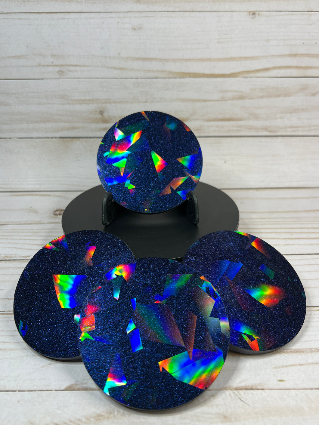Holographic Coaster Sets Custom Order