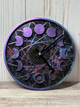 Load image into Gallery viewer, Galaxy Moon Phase Clock
