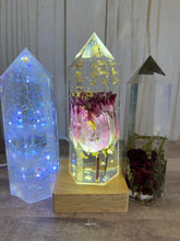 Load image into Gallery viewer, Crystal Tower, Paperweight, Resin Art, Custom
