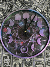 Load image into Gallery viewer, Galaxy Moon Phase Clock
