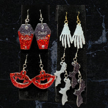 Load image into Gallery viewer, Spooky Earrings- PreMade or Custom Order
