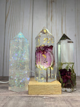 Load image into Gallery viewer, Crystal Tower, Paperweight, Resin Art, Custom

