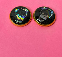 Load image into Gallery viewer, Holographic Round Earrings
